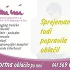 športna konfekcija mimi hudovernik marija, s